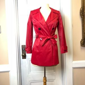 NWOT Red Style & Co. Pea Coat